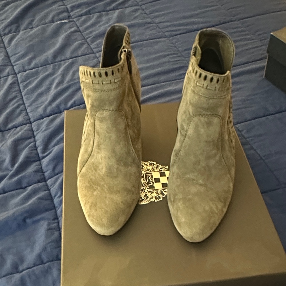 Vince Camuto Tan Ankle Boots